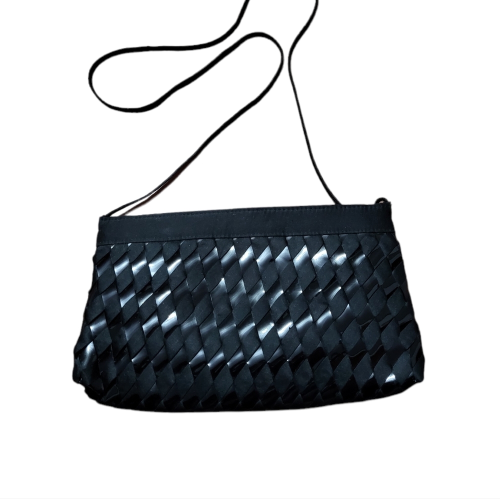 Vintage LaRegale Hand Made Clutch Black